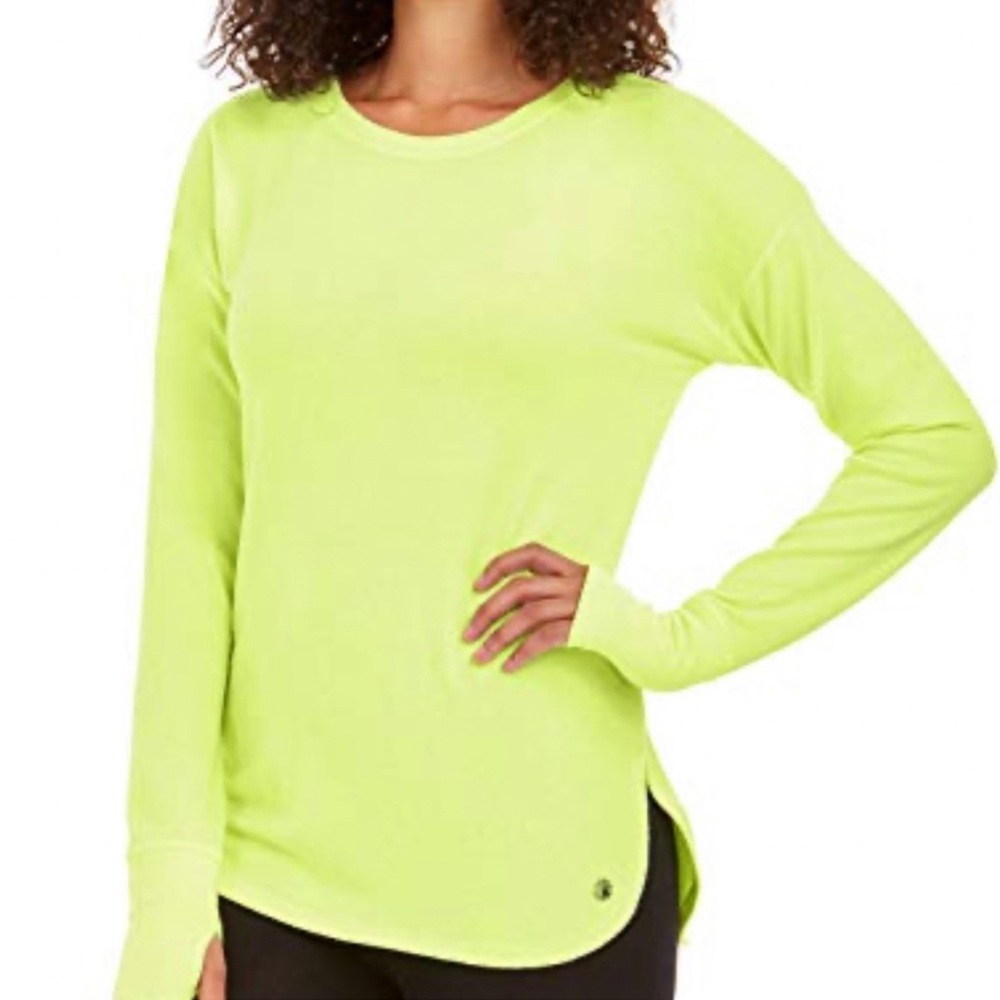 Ideology women heathered Long sleeves top size xs